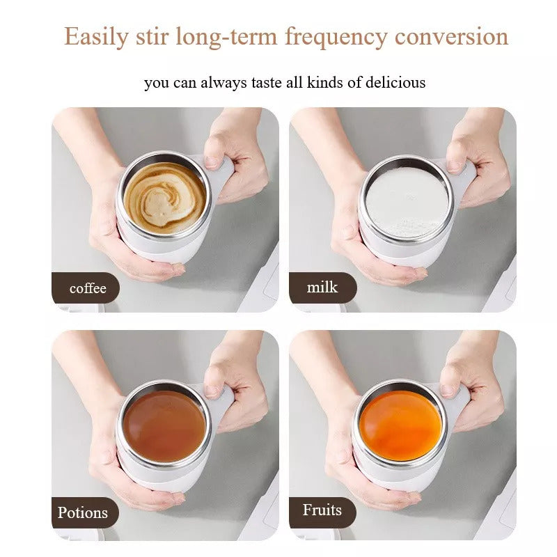 Premium Rechargeable Self-Stirring Mug