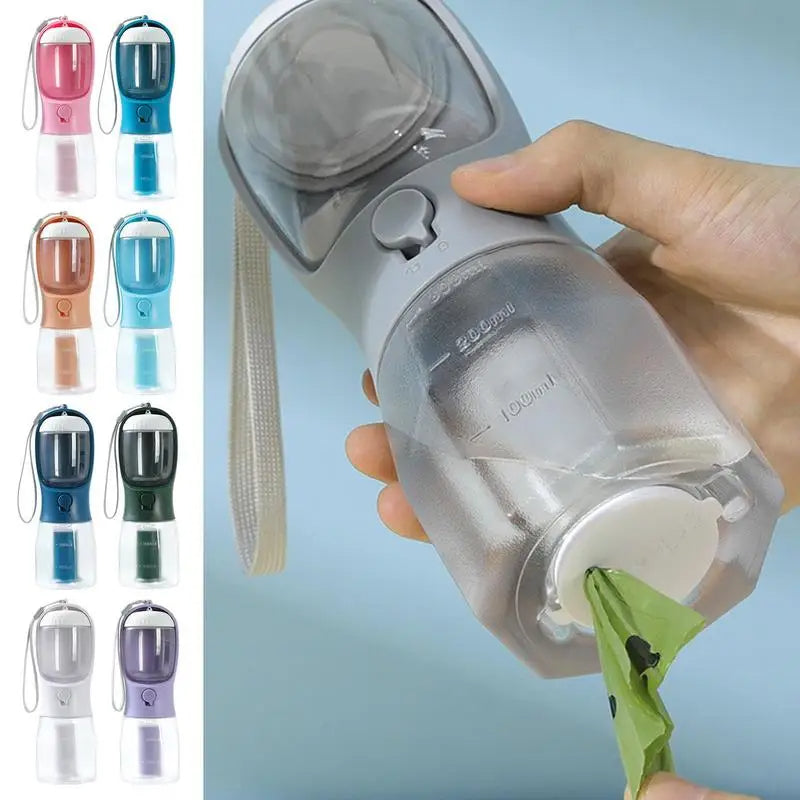 Advanced 3-In-1 Portable Pet Water Bottle