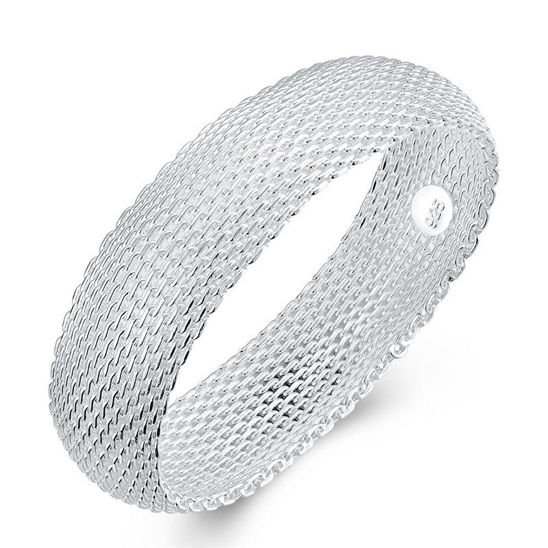 Silver Mesh Luxe Bracelet