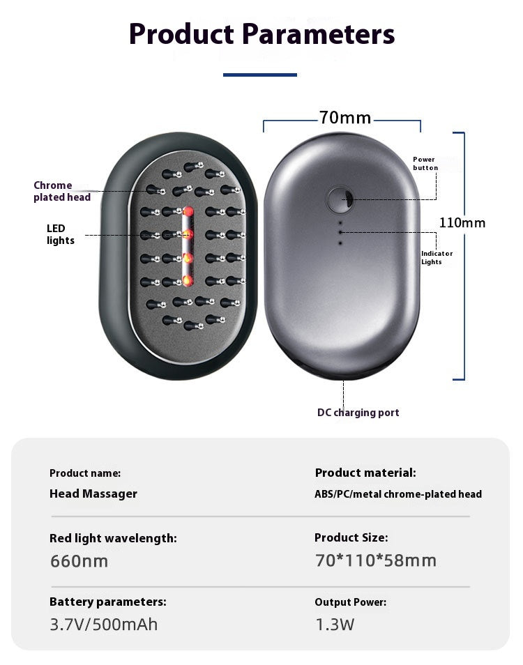 VITAGROW™ Pro LED Scalp Therapy Comb