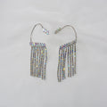 Ultra Premium Retro Star Rhinestone Tassel Earrings