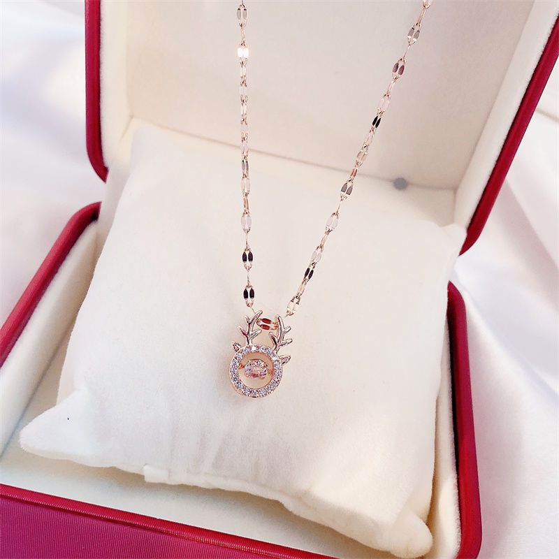 Aurelia Prism Cube Pendant Necklace