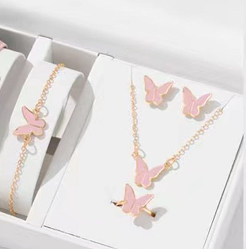 Luxury Butterfly Jewelry Set