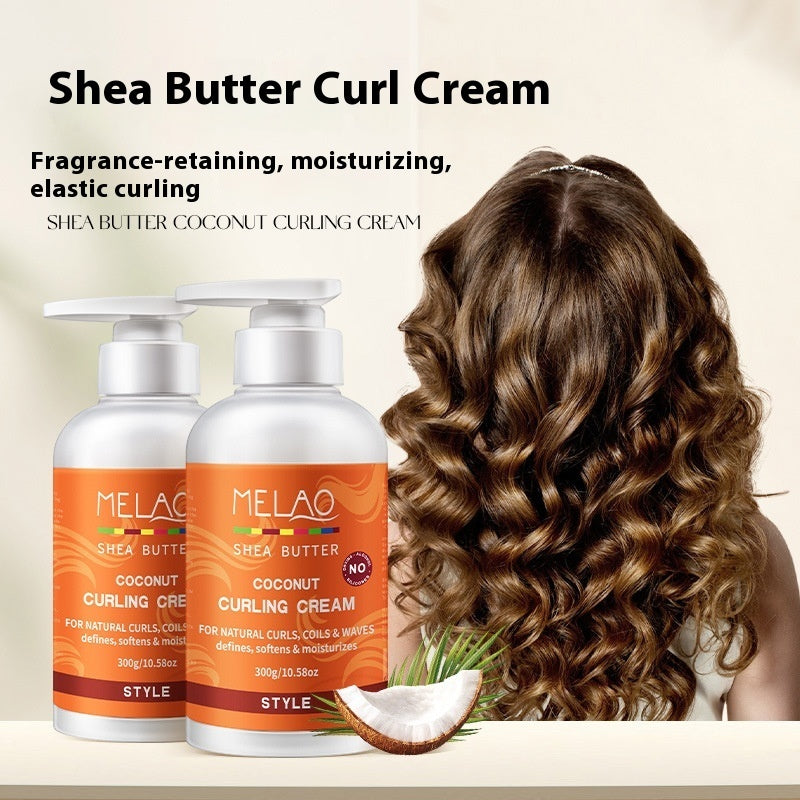 MELAO-Shea Butter Coconut Curl Defining Cream