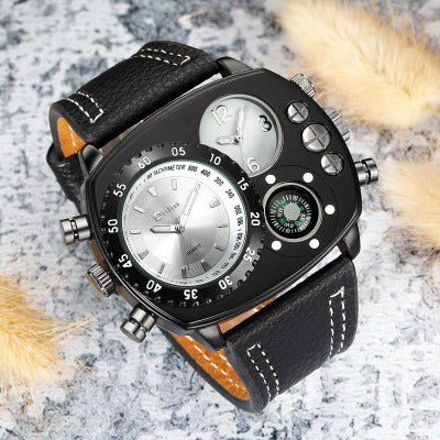 OULM™ Tactical Multi-Dial Quartz Statement Watch