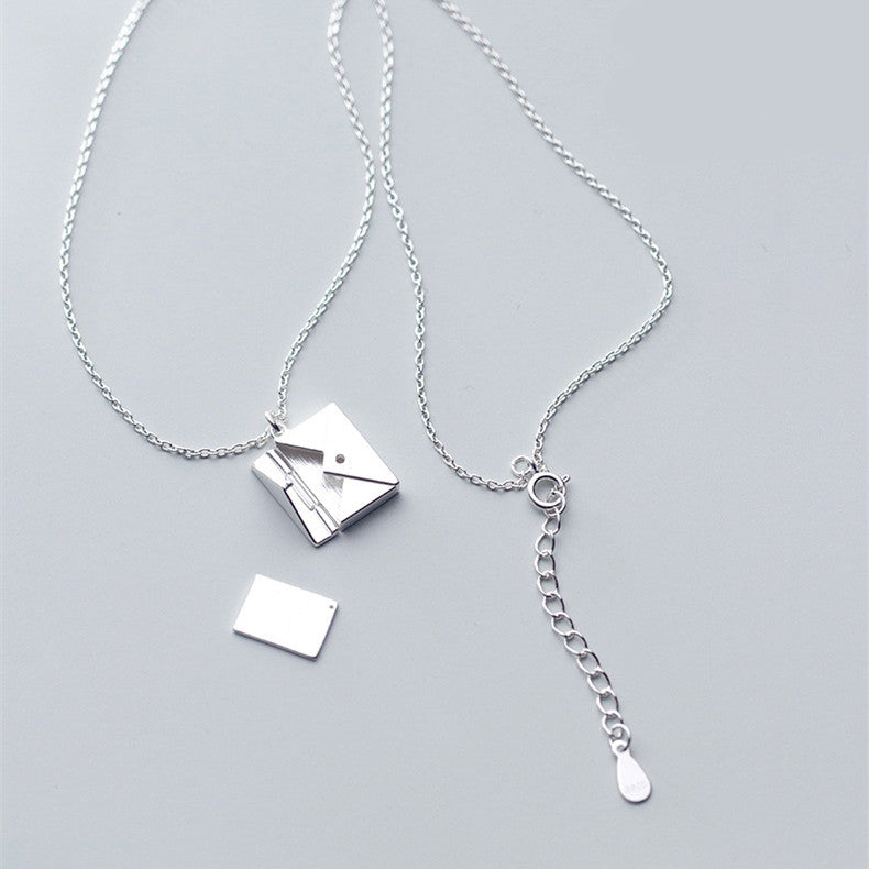 Secret Letter Envelope Necklace