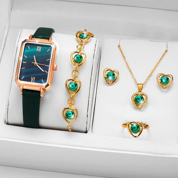Luxury Watch & Jewelry Gift Set