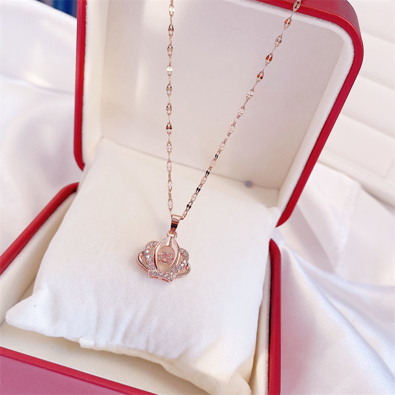 Aurelia Prism Cube Pendant Necklace
