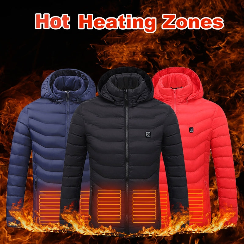 Smart Heated Jacket – Advanced Winter Protection System