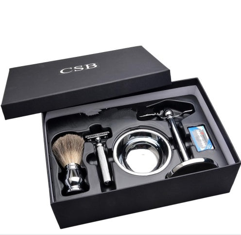 CSB Luxury Classic Shaving Kit – 5-in-1 Grooming Set