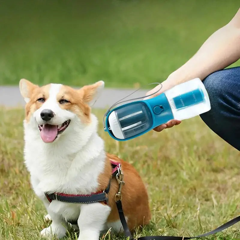 Advanced 3-In-1 Portable Pet Water Bottle