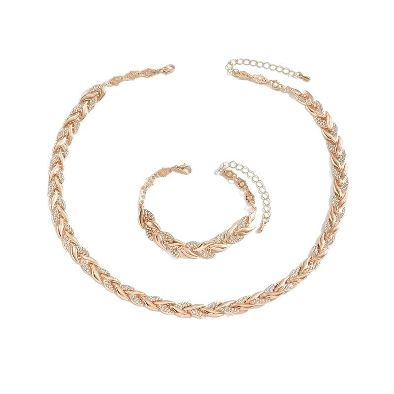 Luxury Leaf Jewelry Set