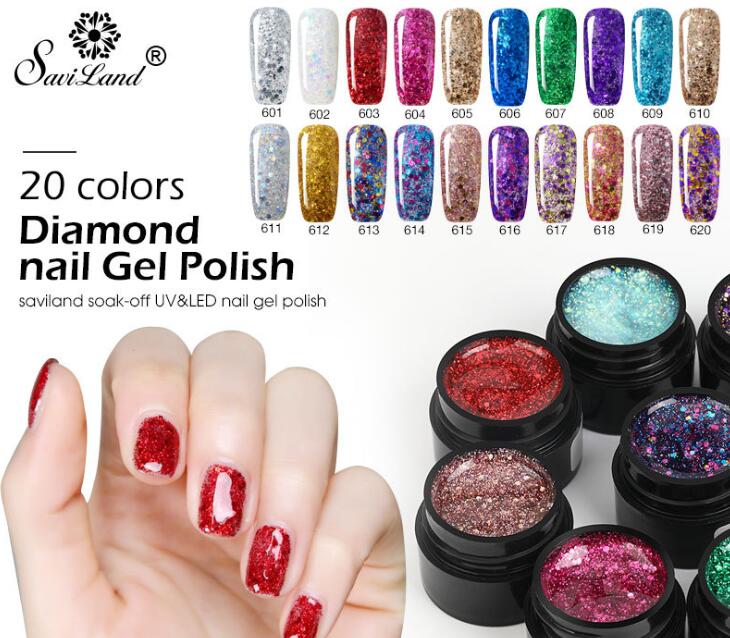 SAVILAND™ Diamond Nail Gel Polish