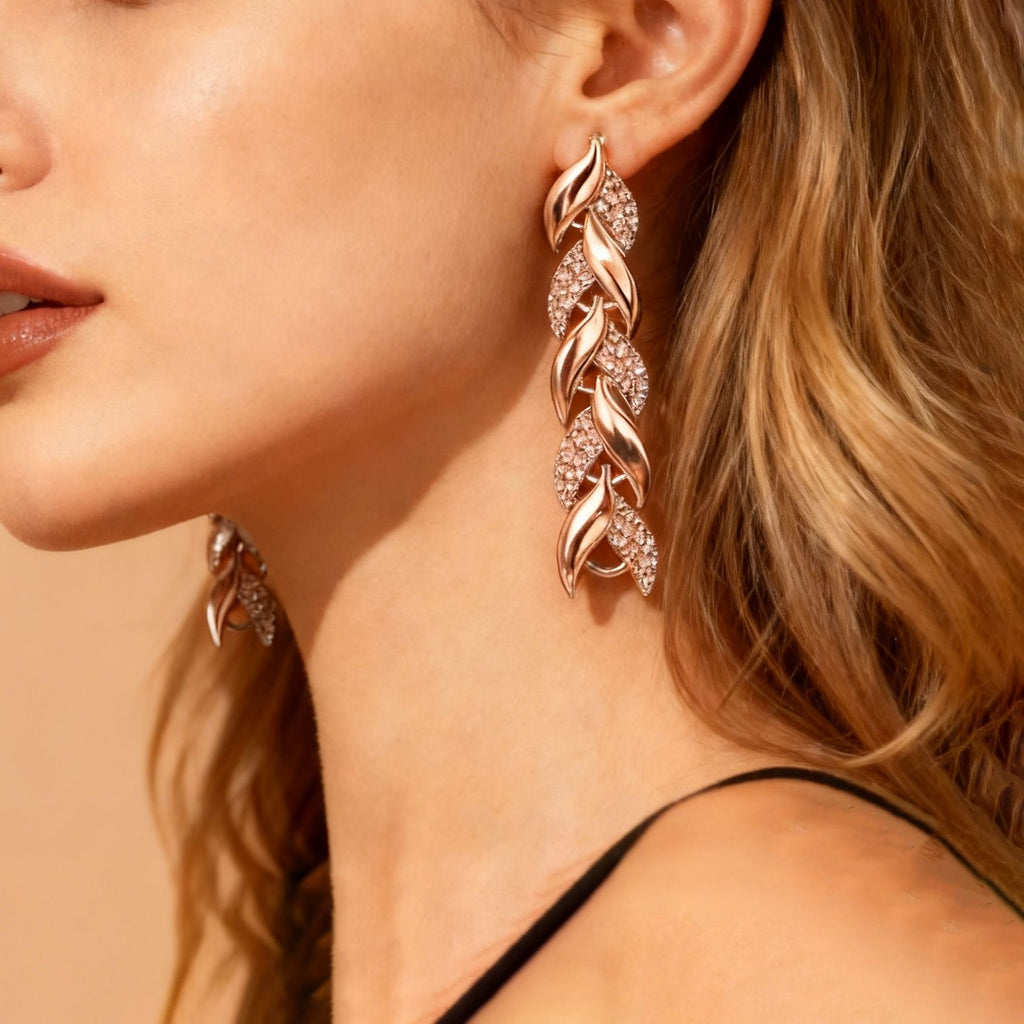 Luxury Leaf Jewelry Set
