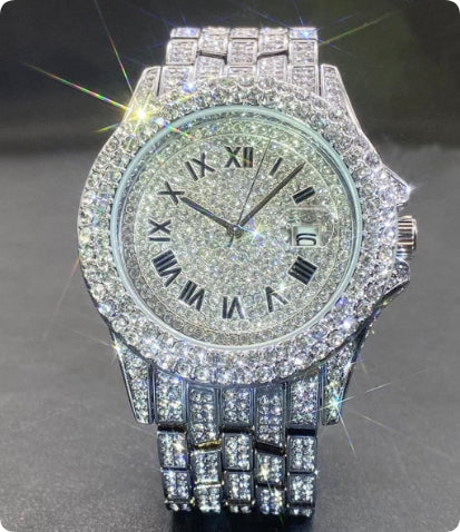 VELTORA™ Royal Diamond Iced Watch