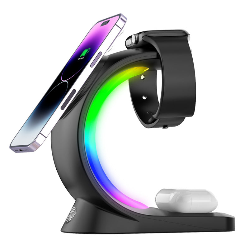 3-in-1 Magnetic Wireless Charger – Smart Charging Station