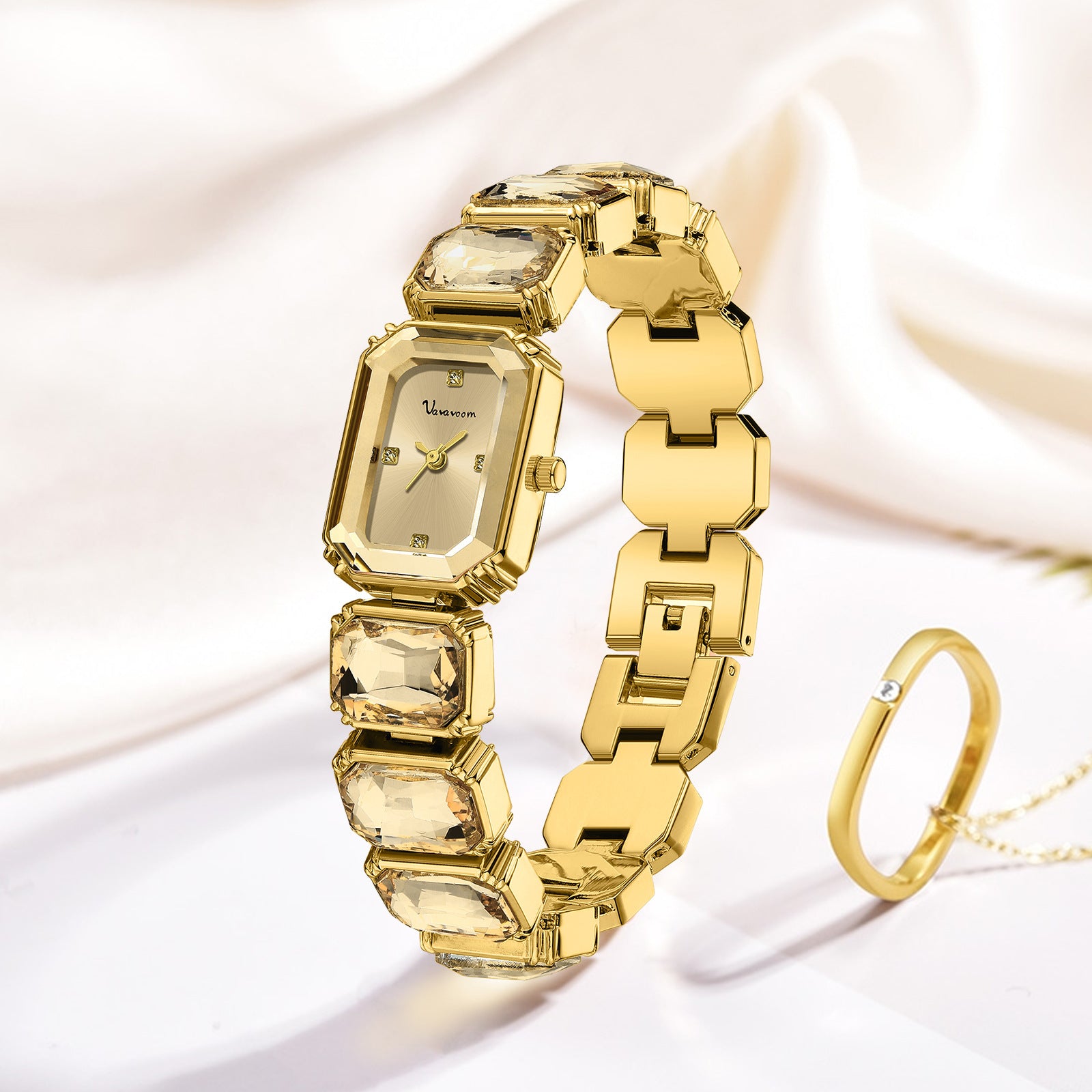 Vavavoom™ Emerald Luxe Bracelet Watch