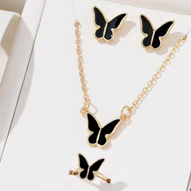 Luxury Butterfly Jewelry Set