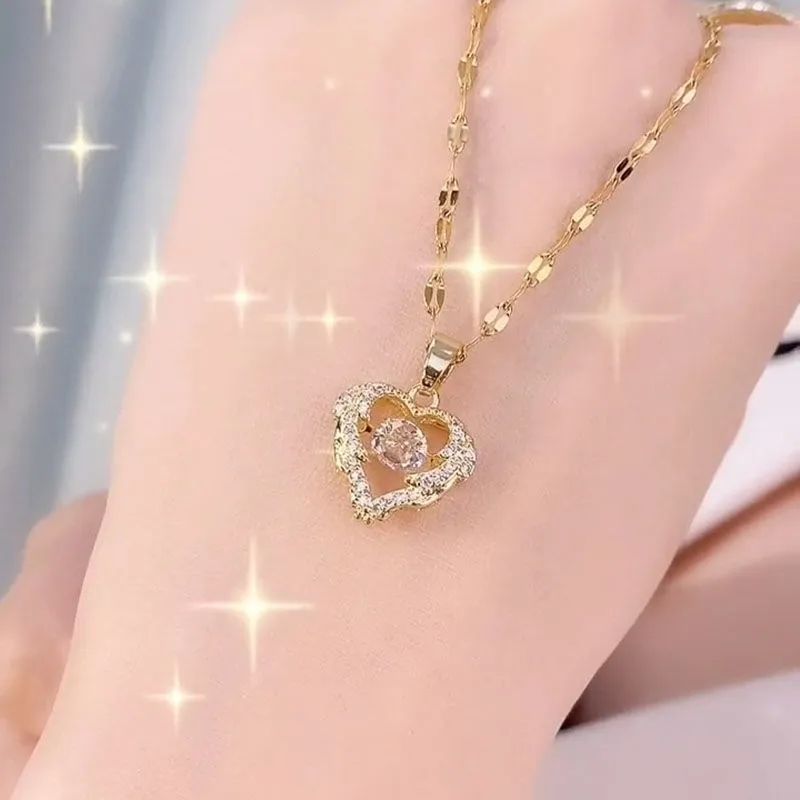Aurelia Prism Cube Pendant Necklace