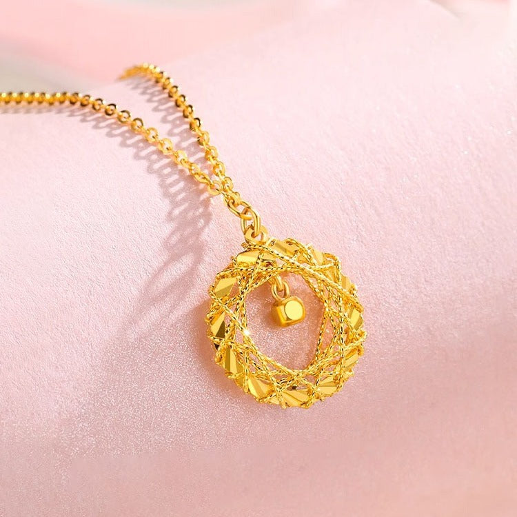 Aurex Geometric Luxe Pendant
