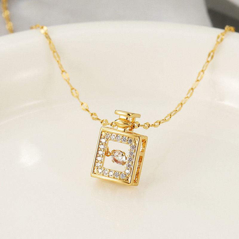 Aurelia Prism Cube Pendant Necklace