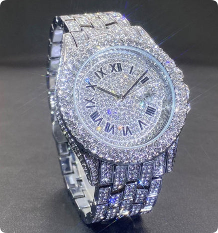 VELTORA™ Royal Diamond Iced Watch