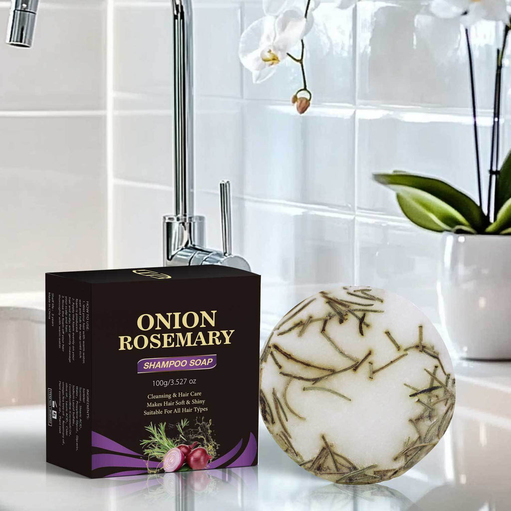 ROSMERA™ Botanical Hair Revival Shampoo Bar