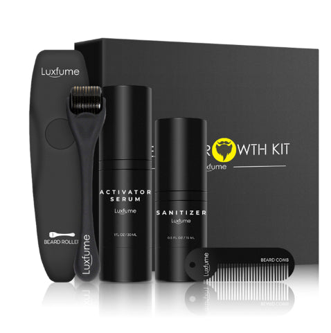 BELLEZON Beard Growth Kit – Advanced Microneedle Beard Growth System