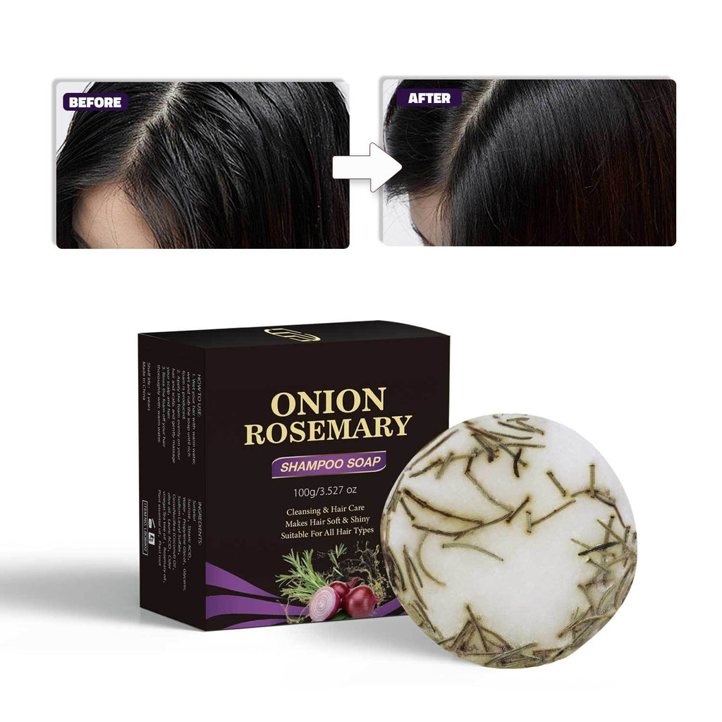 ROSMERA™ Botanical Hair Revival Shampoo Bar