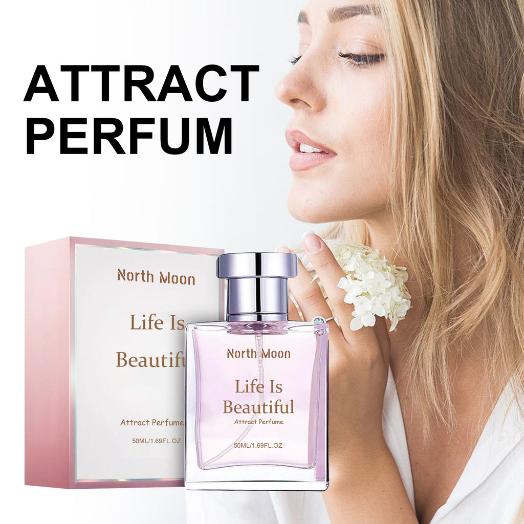 North Moon-Life Is Beautiful Attract Perfume – Elegant Floral Citrus Long-Lasting Fragrance