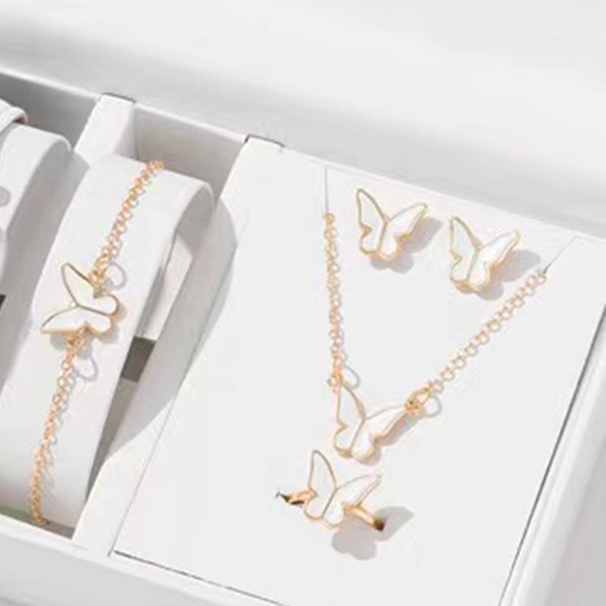 Luxury Butterfly Jewelry Set