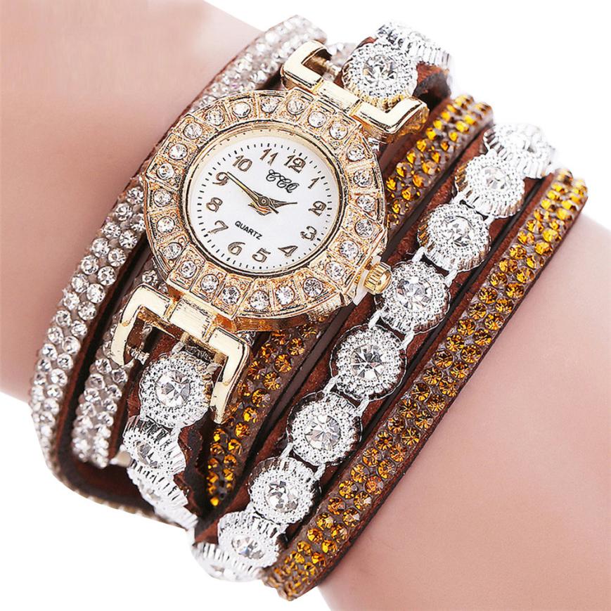 VELMORÉ Crystal Wrap Bracelet Watch (Luxury Fashion Edition)