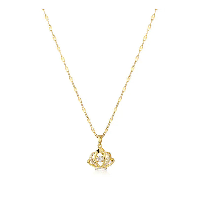 Aurelia Prism Cube Pendant Necklace