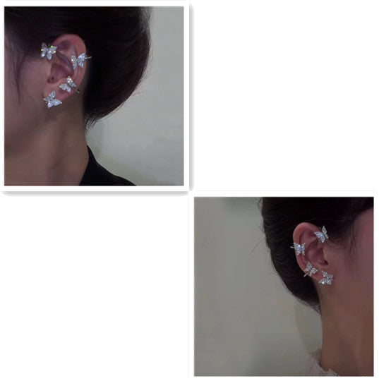 Premium Butterfly Ear Clip Set