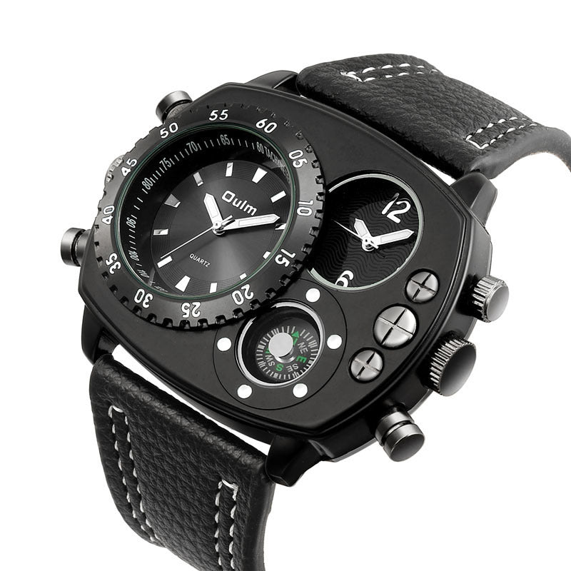 OULM™ Tactical Multi-Dial Quartz Statement Watch