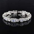 Oval Crystal Bracelet – Pure Elegance, Endless Shine