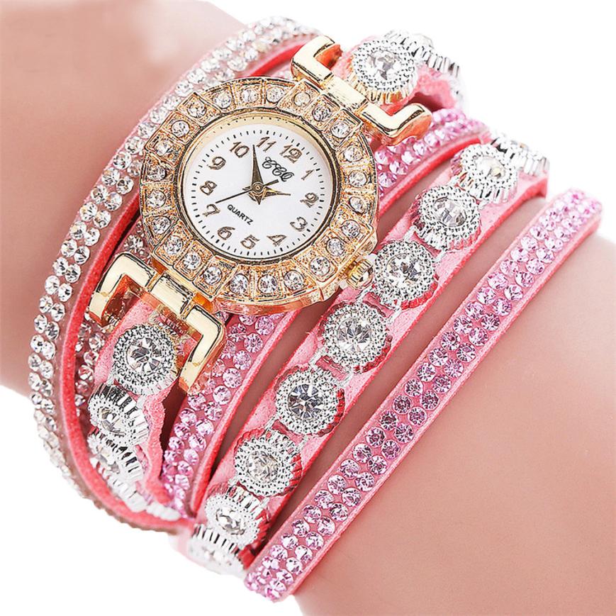 VELMORÉ Crystal Wrap Bracelet Watch (Luxury Fashion Edition)