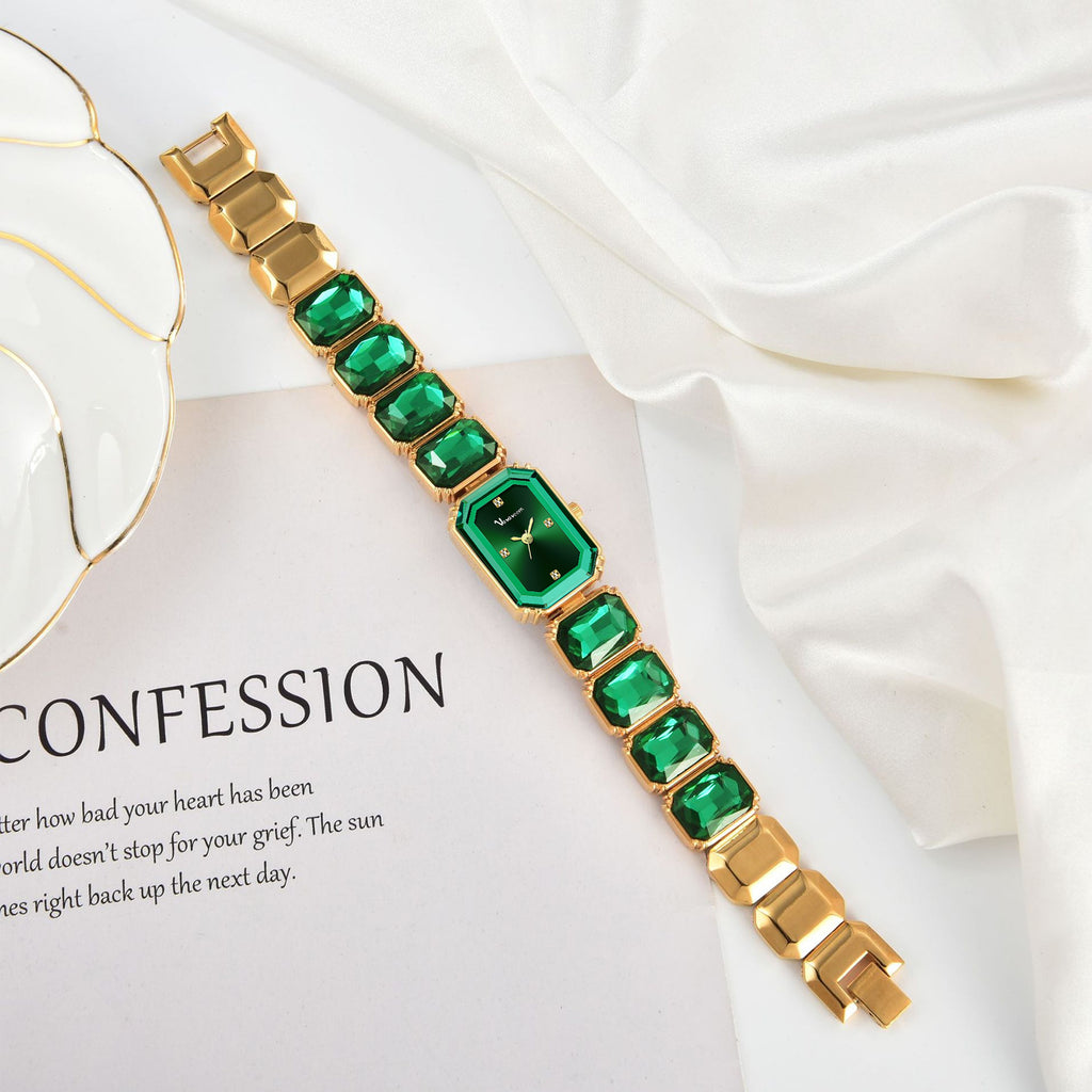Vavavoom™ Emerald Luxe Bracelet Watch