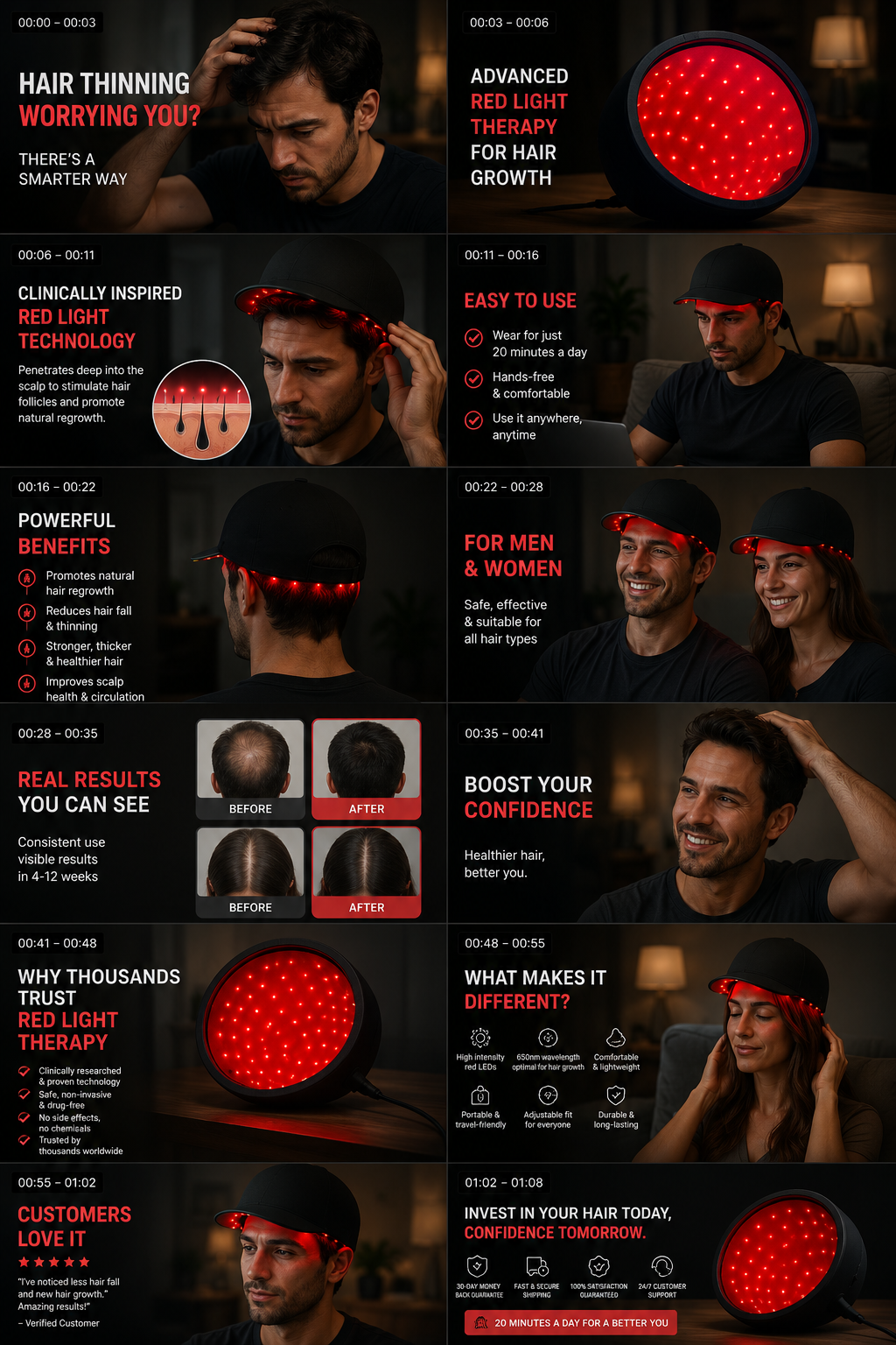 Advanced Hair Support Light Cap