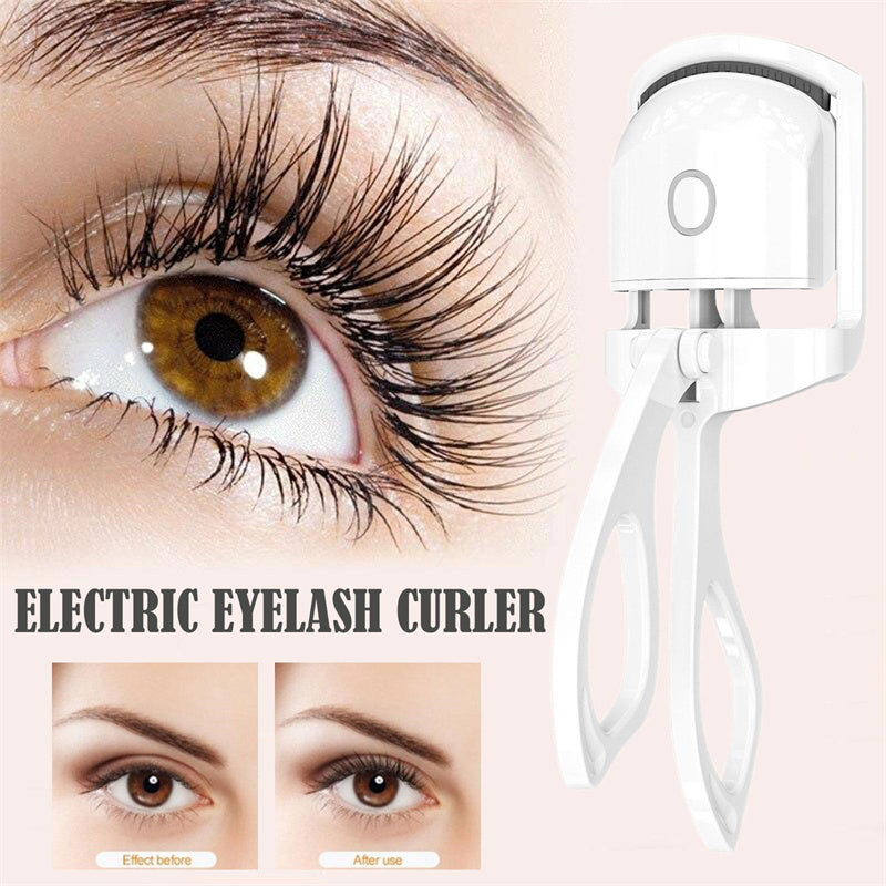 LASHVORA™ Heated Electric Eyelash Curler