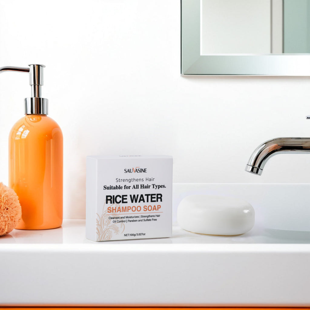 SAUVASINE™ Rice Water Shampoo Soap