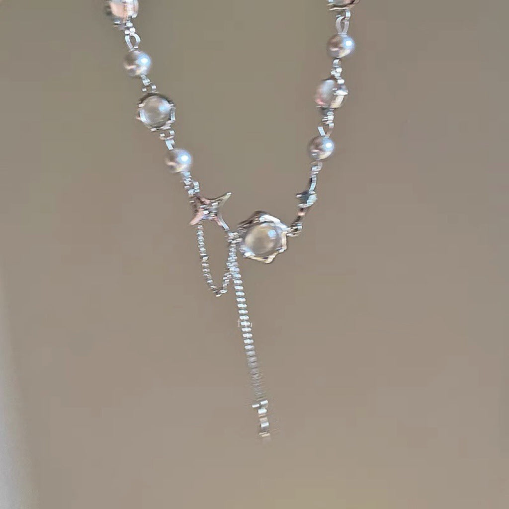 Noctéra Celestial Tassel Necklace