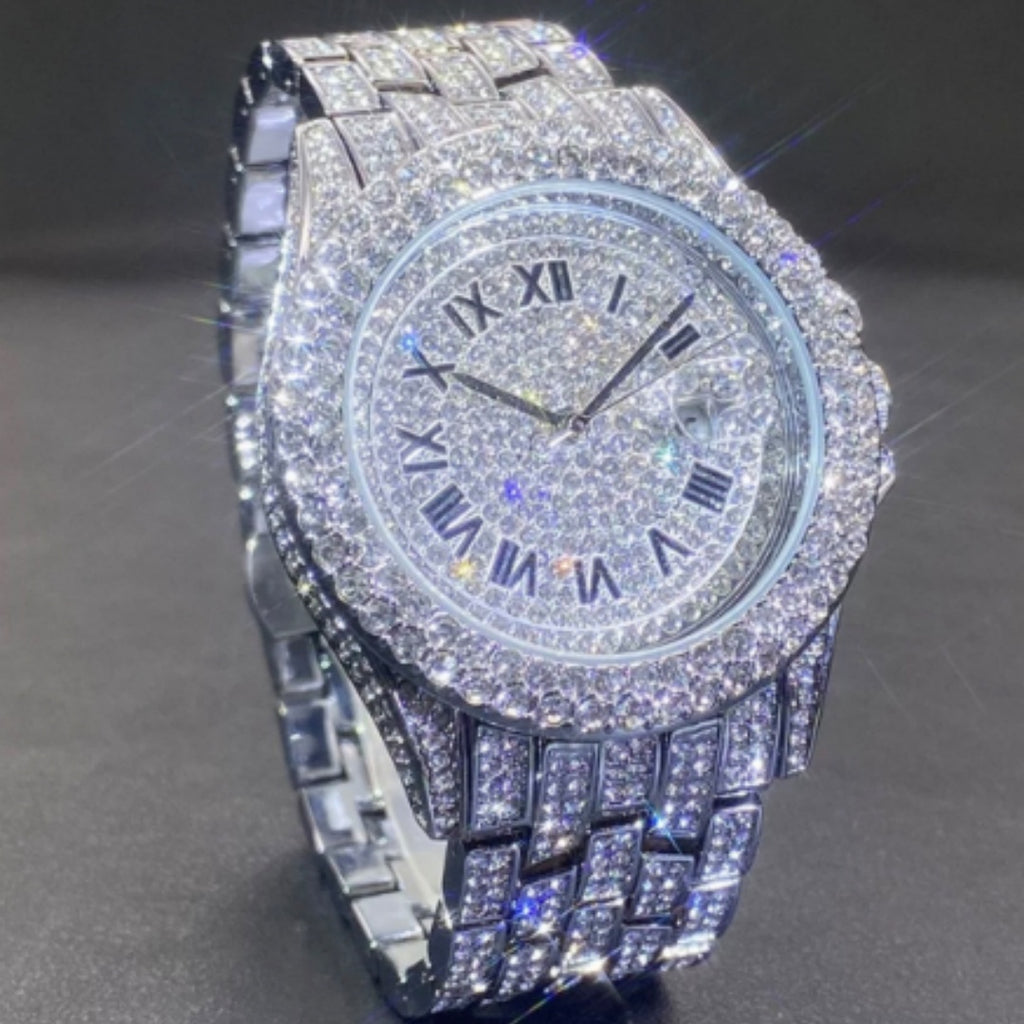 VELTORA™ Royal Diamond Iced Watch