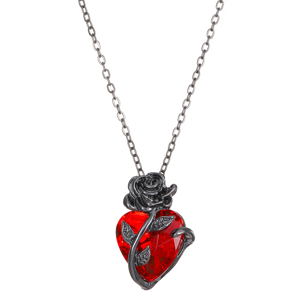 Crystal Heart Necklace