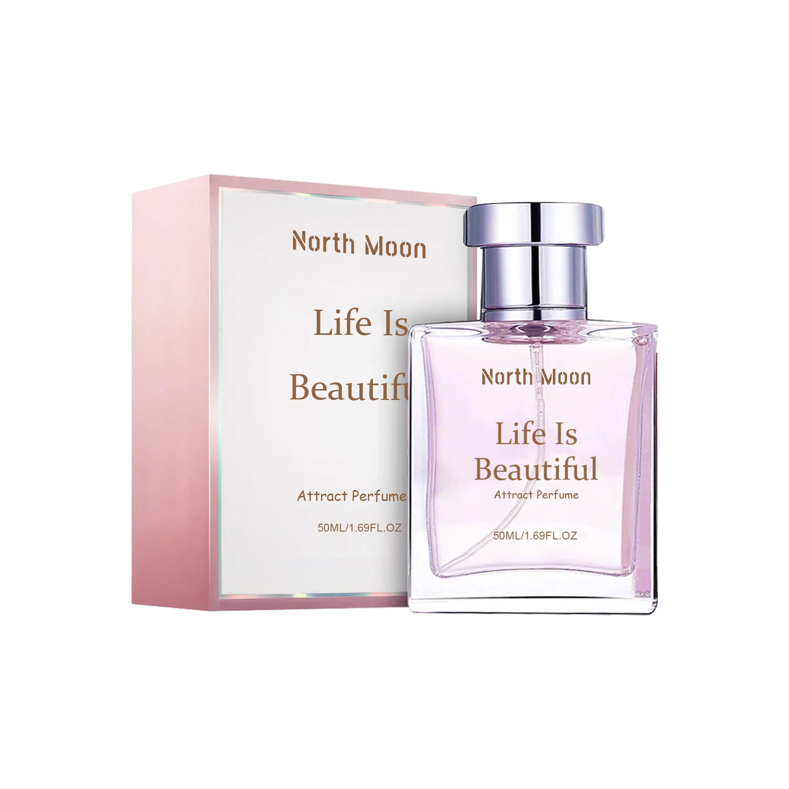 North Moon-Life Is Beautiful Attract Perfume – Elegant Floral Citrus Long-Lasting Fragrance