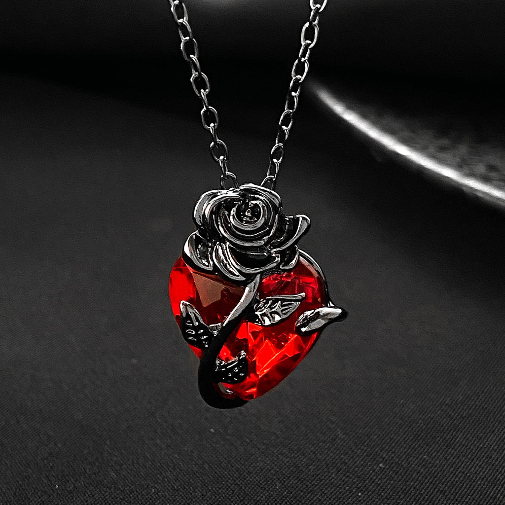 Crystal Heart Necklace