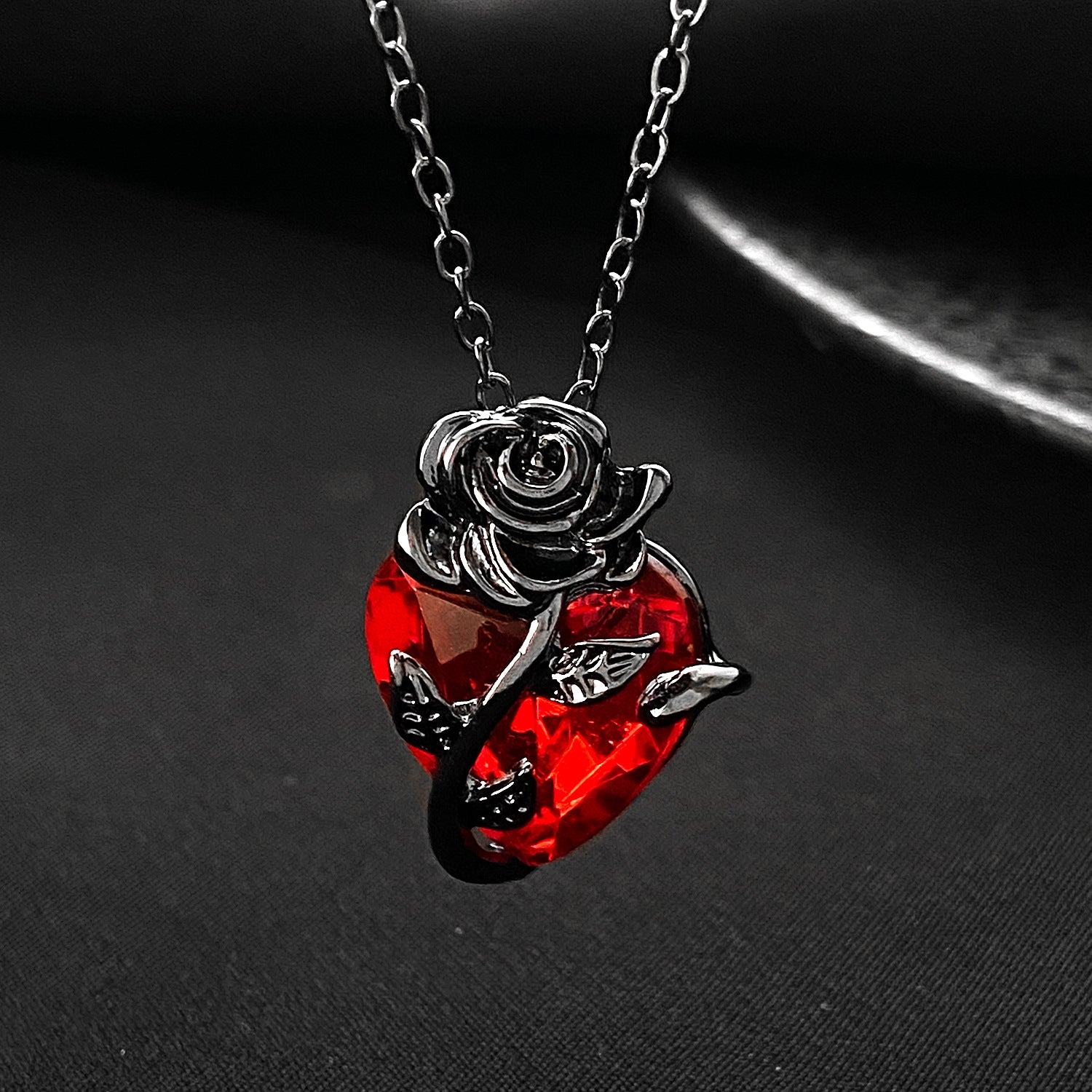 Crystal Heart Necklace