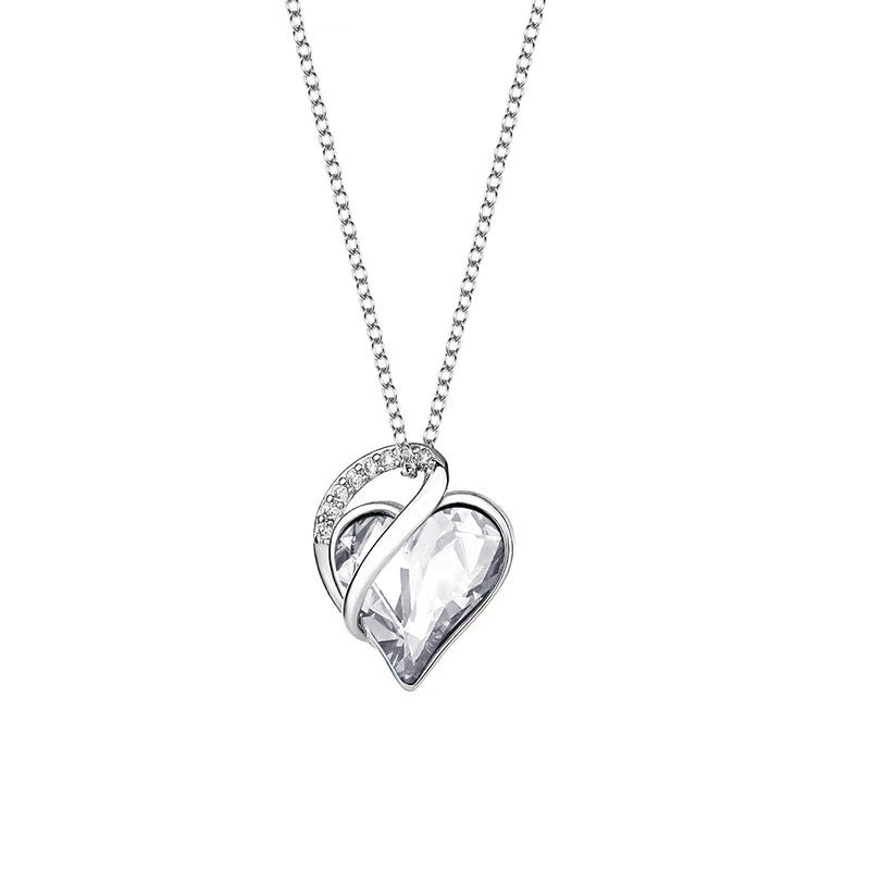 Aurora Prism Heart Necklace