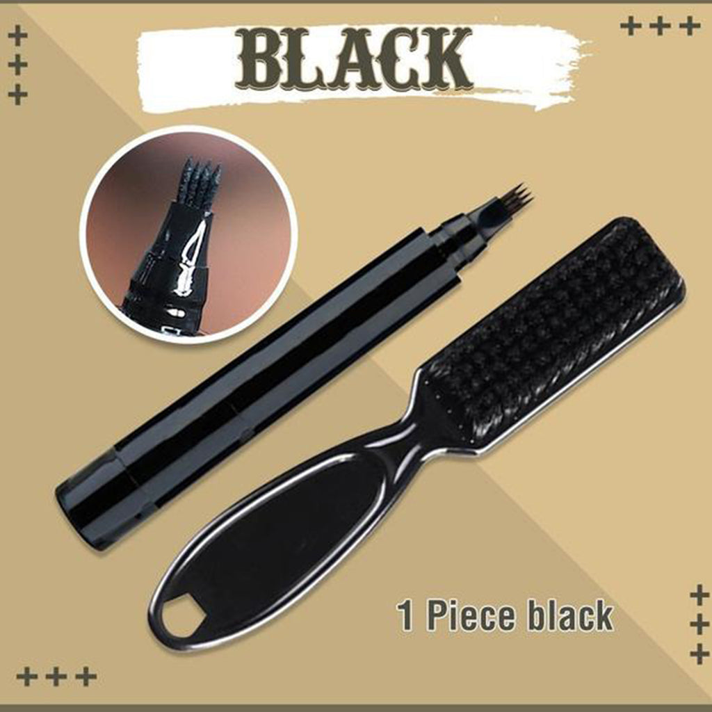 Beard Fill Pen & Brush Set – Instant Beard Thickening Solution