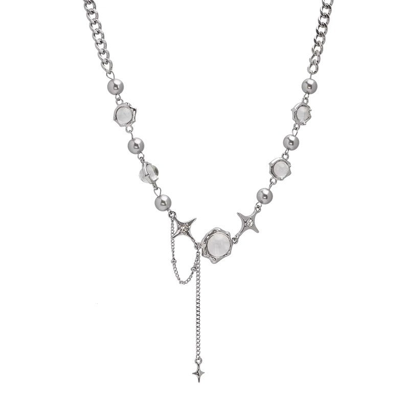Noctéra Celestial Tassel Necklace